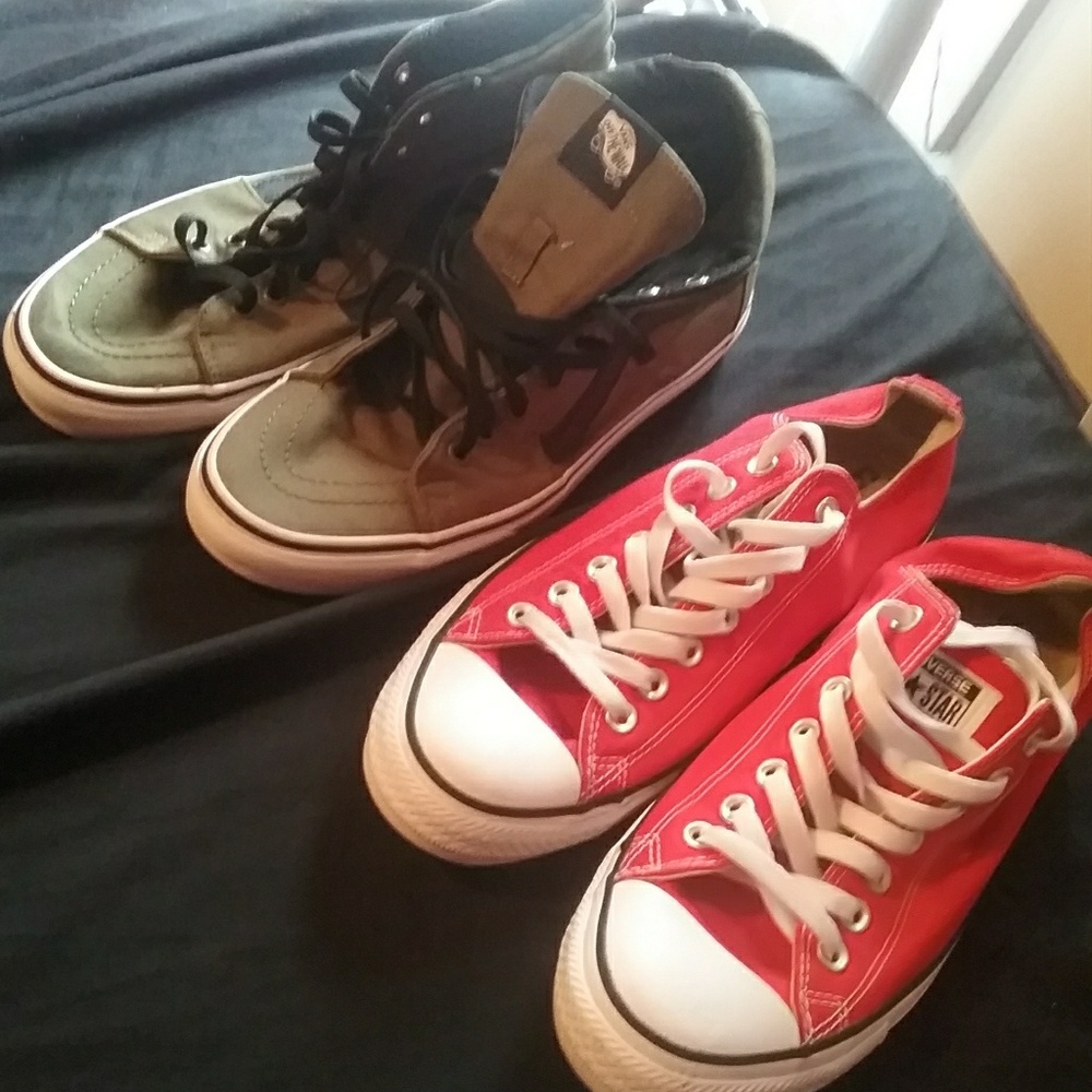 Vans and converse
